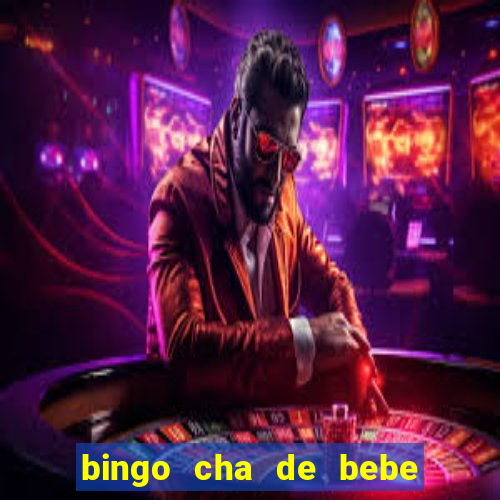 bingo cha de bebe cartelas para imprimir